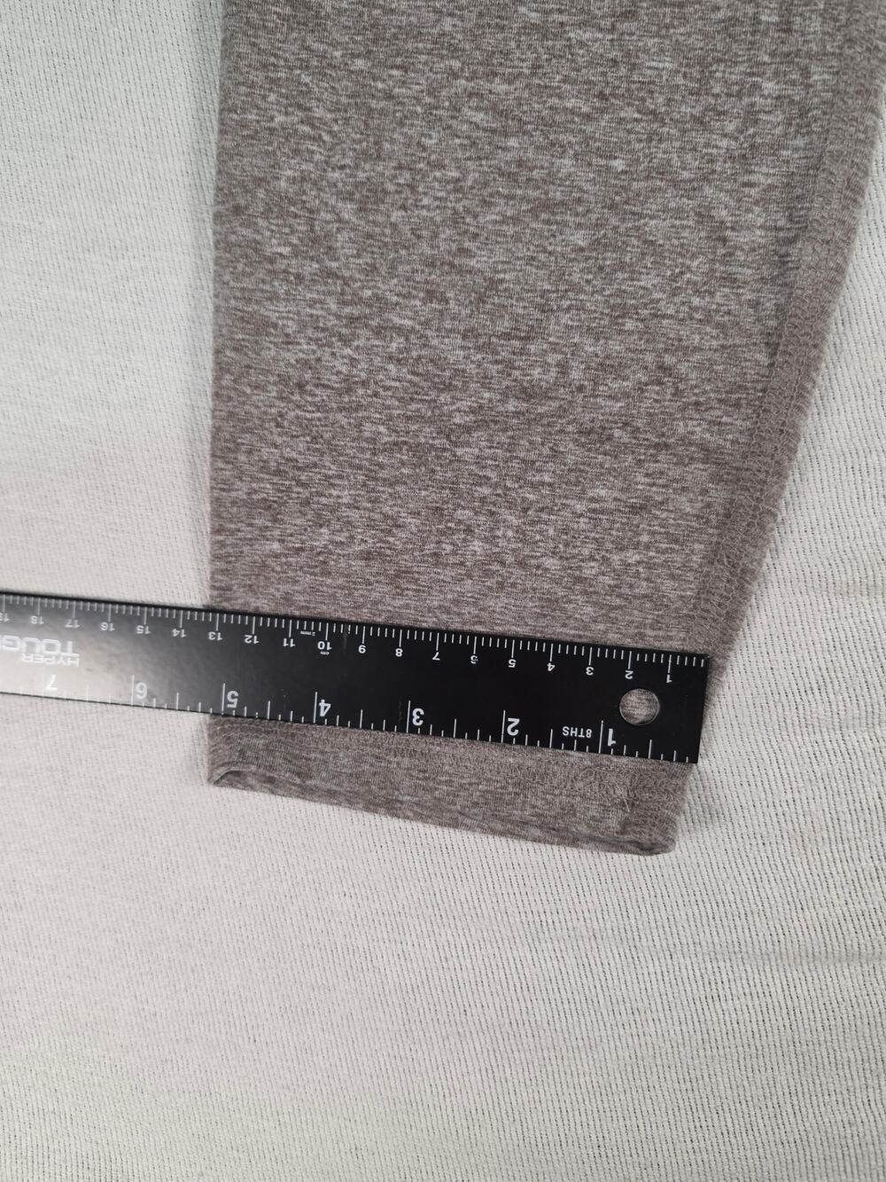 Zobha High Rise Crop Leggings Women XL Taupe Heather